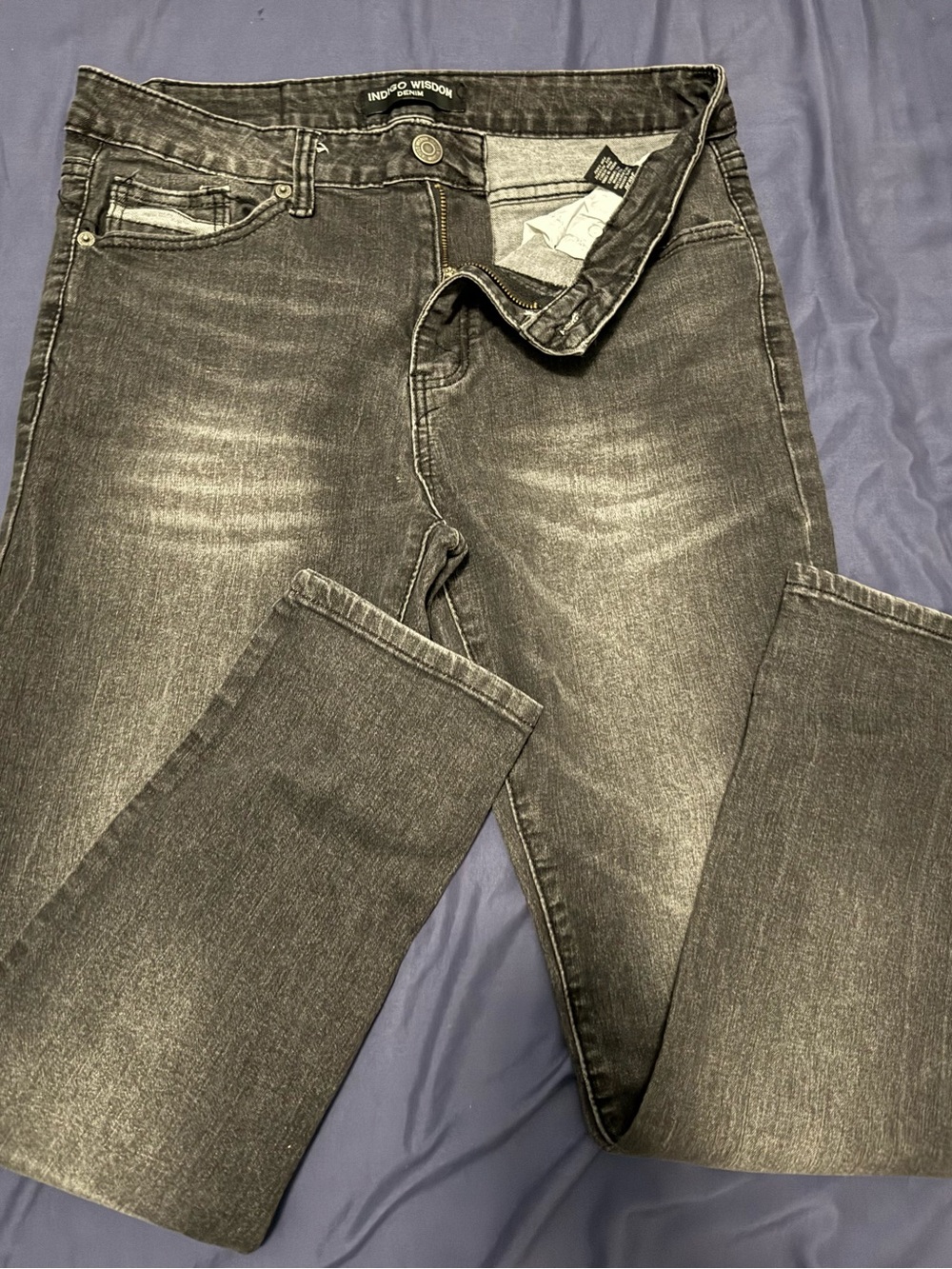 Indigo Wisdom slim cut men's jeans size 34x30